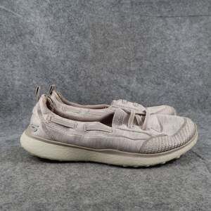 Skechers Shoes Womens 9 Casual Slip On Loafer Sneaker Wide Fit Memory Foam Comfy